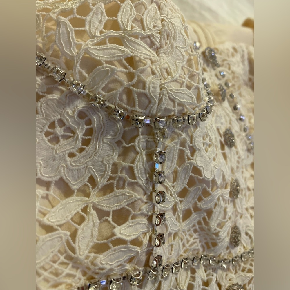 Self portrait lace and crystal midi dress - Picture 8 of 11